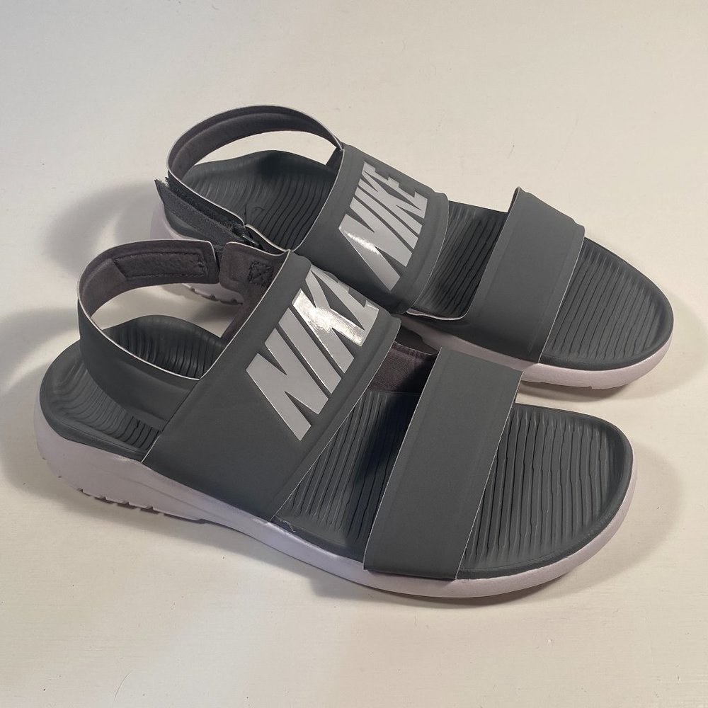 Nike Tanjun Cool Grey (882694-002) Sandals Women Size 10